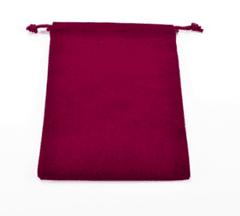 Chessex Dice Bag: Small Suede Cloth Burgundy CHX02373